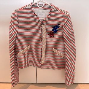 Sandro striper blazer